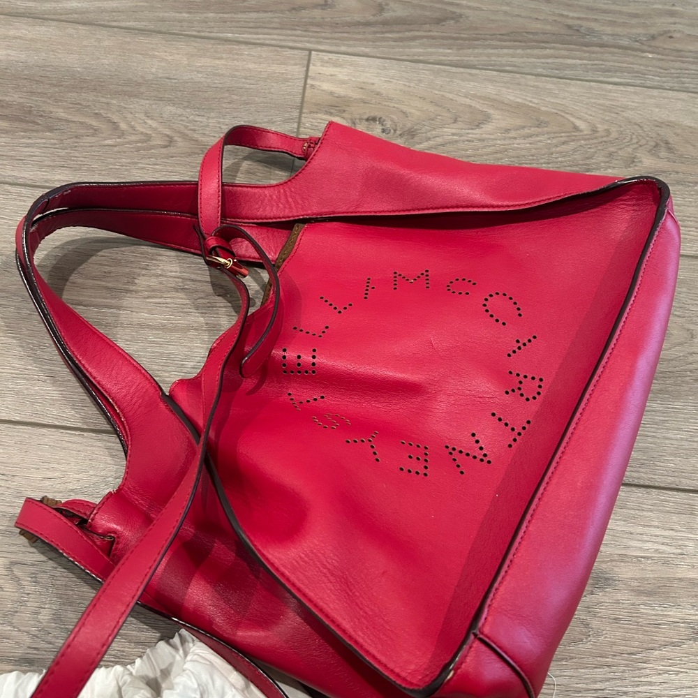 Stella McCartney Bold Red Tote